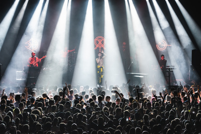 Years & Years performing at Brooklyn Steel in Brooklyn, NY