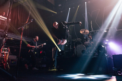 X Ambassadors performing at Terminal 5 in NYC