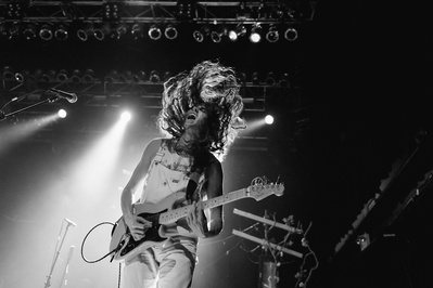 Brian DaMert, of the band Waters, performing at Terminal 5