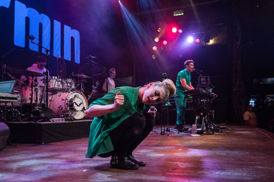 Karmin performing at House of Blues, West Hollywood, CA