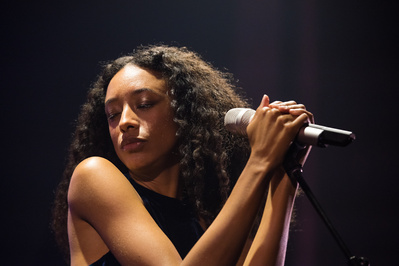 Corinne Bailey Rae performing at Webster Hall
