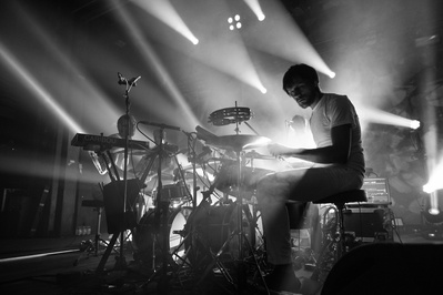 Caribou performing at Webster Hall in NYC, 2014