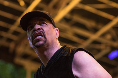 Ice-T, performing with Body Count, at Afropunk 2014 in Brooklyn, NY