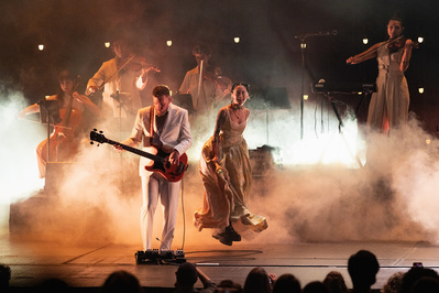 Japanese Breakfast performing at Radio City Music Hall