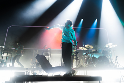 Bastille performing at Terminal 5 in New York City