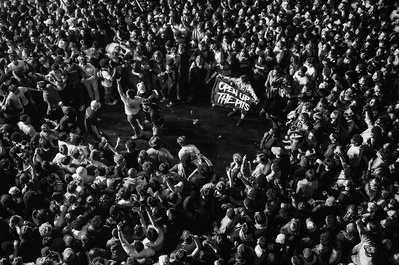 A mosh pit at Terminal 5
