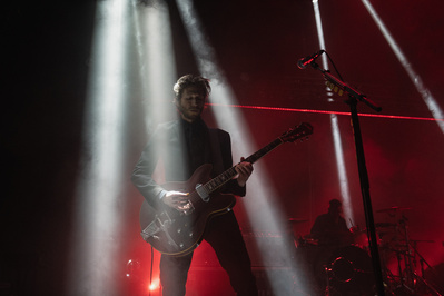 Interpol performing at Kings Theatre in Brooklyn, New York