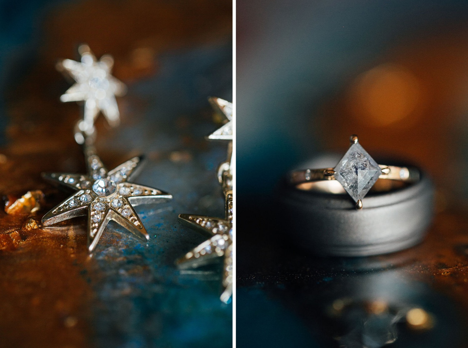 wedding detail shots. wedding rings and wedding jewelry