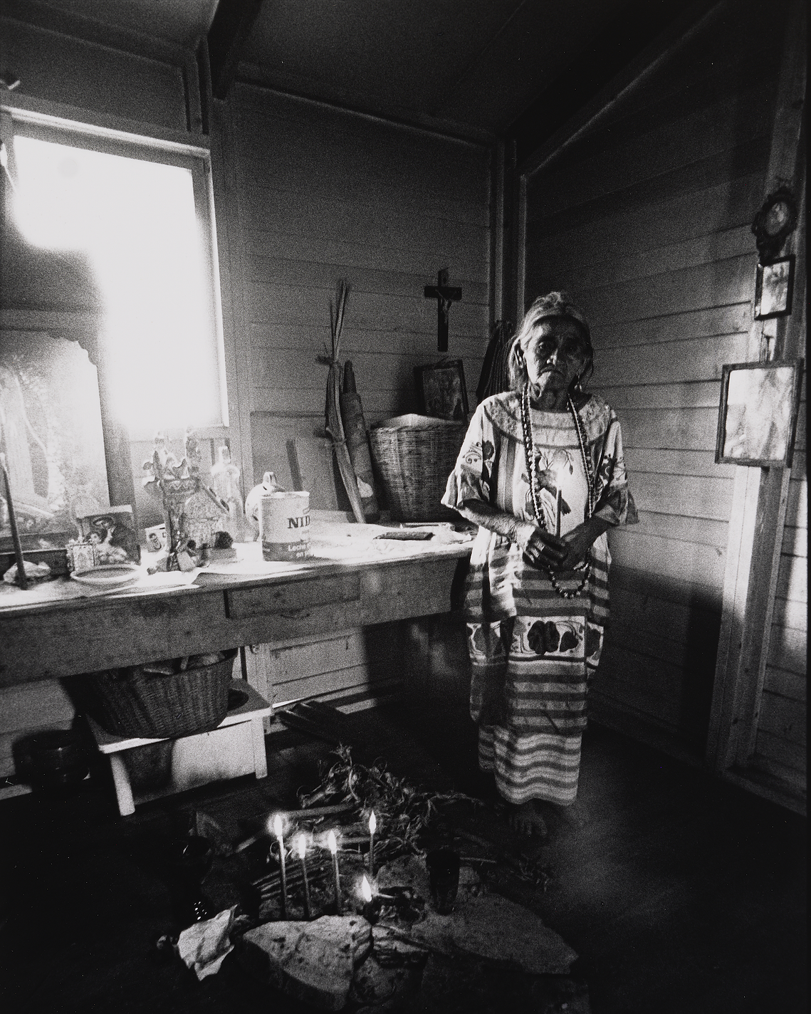 Maria Sabina Photographs. Step into the intimate world of Maria Sabina, a revered Mexican shaman, through the lens of photographer Gusmano Cesaretti. Artwork Available for Purchase.