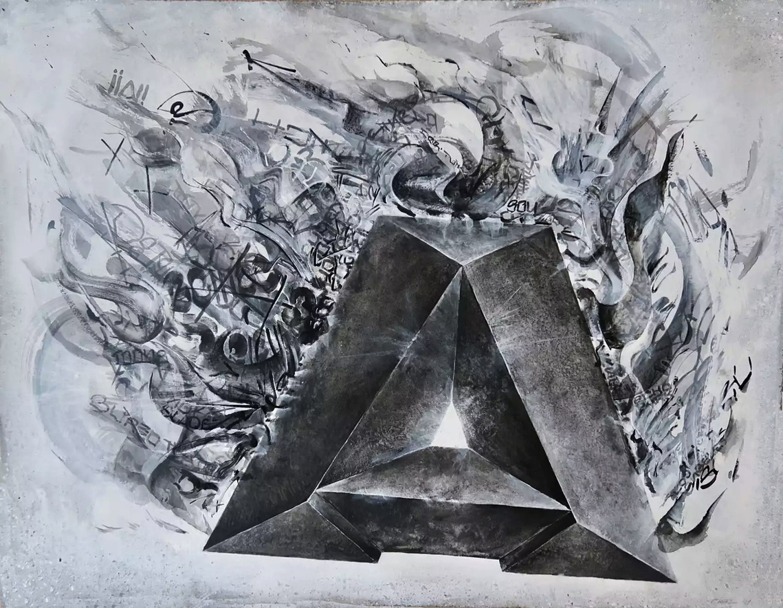Chaz Bojórquez. Graffiti Original. Pioneer of Street Art. “Any Drawn Line That Speaks About Identity Unity, And Dignity, That Line Is Art”, 2022

Acrylic and Oil on Canvas. Shop Art Collectors. Chaz Bojorquez Original Art for Sale. 