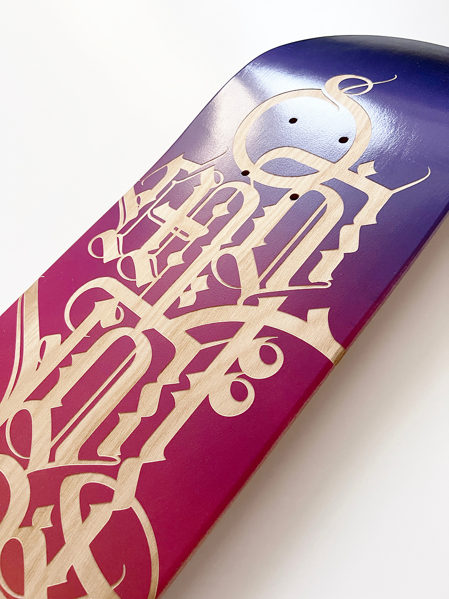 "SAMADHI" Skate Deck  BY CRYPTIK
Los Angeles Art Gallery. Shop Art Collector Prints. Graffiti / Street Art. Eastern Projects Gallery.