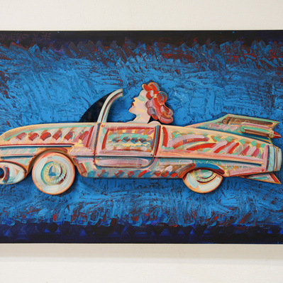 Vintage Frank Romero Art
Eastern Projects Gallery Los Angeles