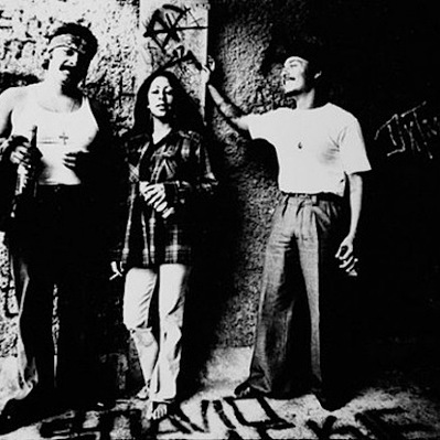 STREET WRITERS image. Photographer Gusmano Cesaretti. Printed 1972. Los Angeles Art Gallery. Shop Vintage Graffiti / Street Art. 